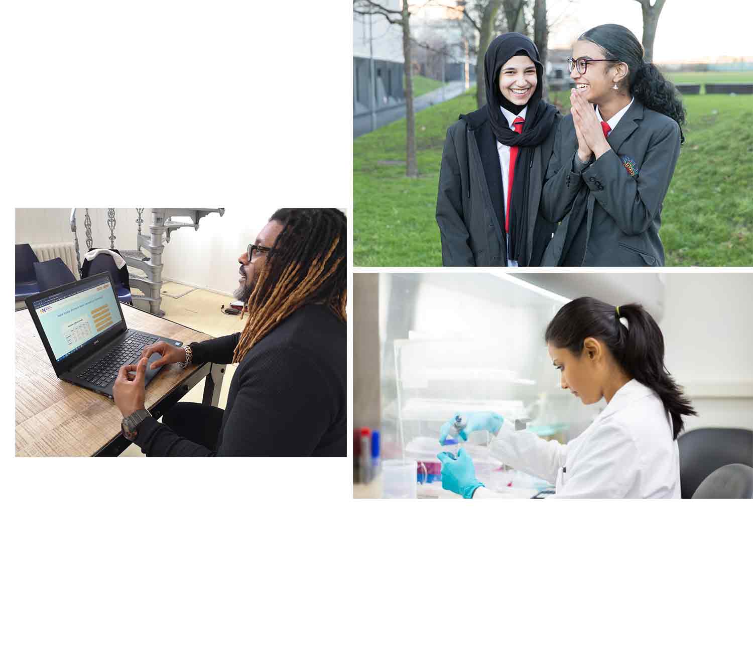 Photo montage our charity partners