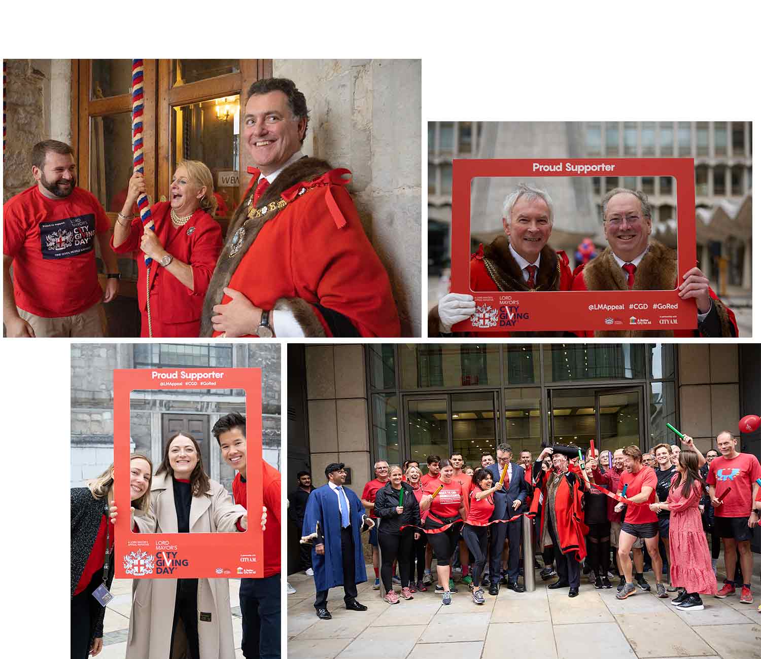Image montage from City Giving Day 2022